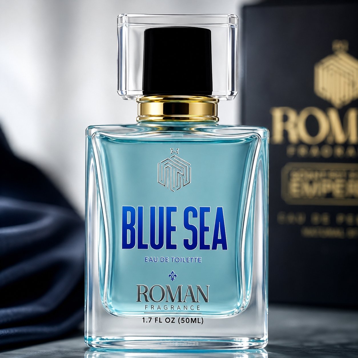 Blue Sea Perfume 50ml – Roman Fragrance gallery image 4
